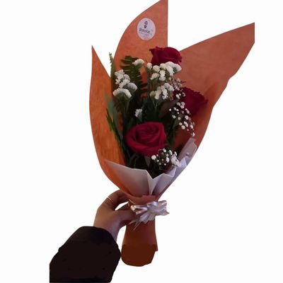 Crimson Romance Red Roses Bouquet