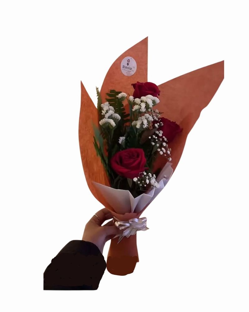Crimson Romance Red Roses Bouquet