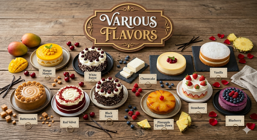 Cake by Flavor