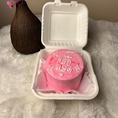 pinky Bento cake 