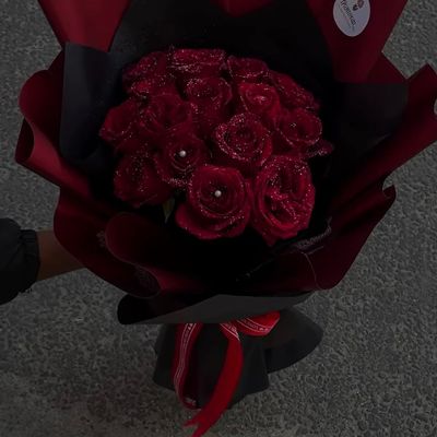 Crimson Love(Red rose Bouquet )