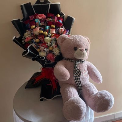 Love & Lights Delight Combo ❤️🧸🎂
