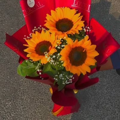 Sunshine Trio Bouquet 🌻r