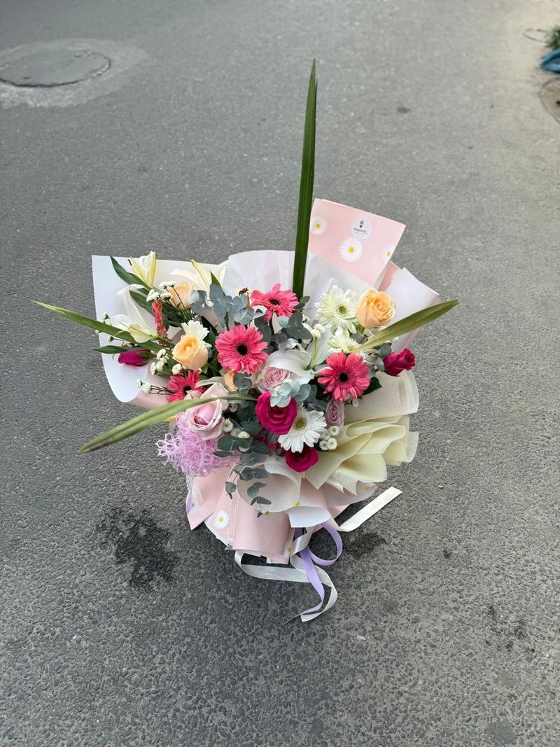 Pastel Elegance Bouquet 🌸🤍✨