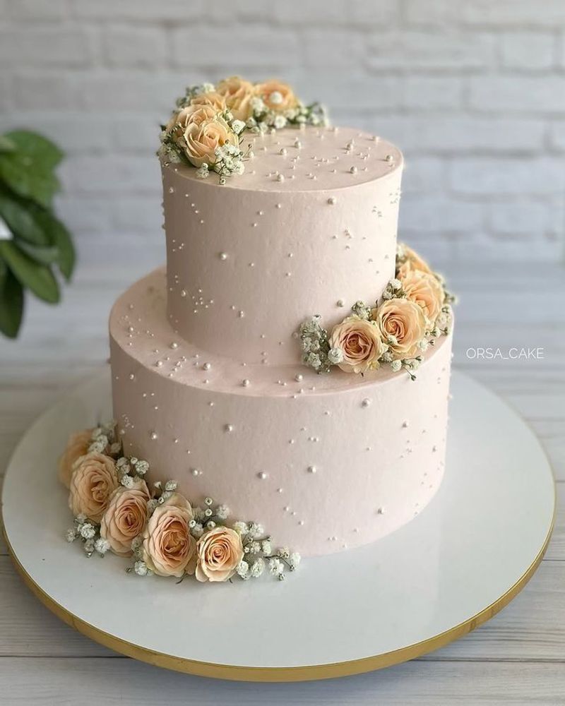 Sunset Petal Cake