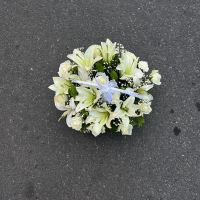 Eternal Lily Grace Bouquet 🌸