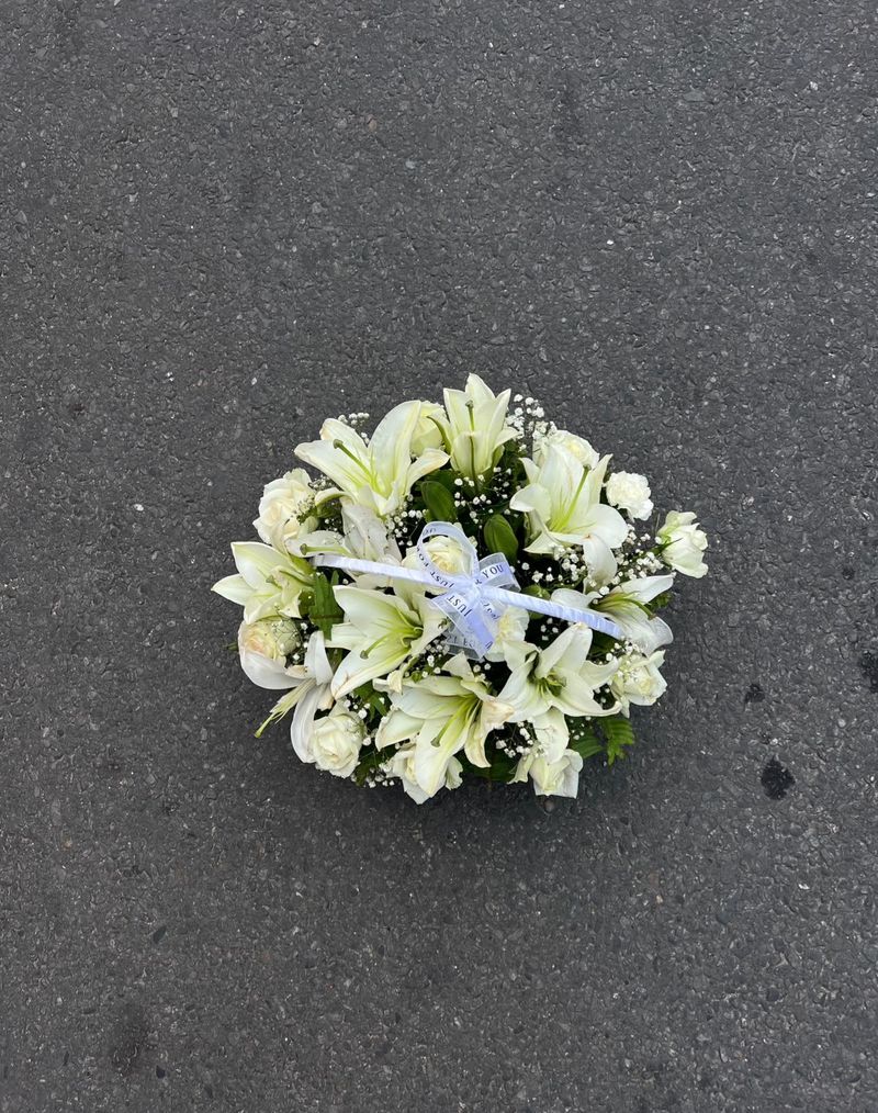 Eternal Lily Grace Bouquet 🌸