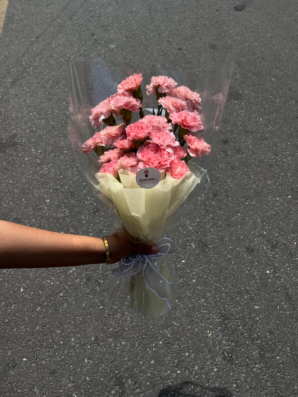 Buy 30 Premium Pink Carnation Bouquet | Fresh Flower Delivery Send a breathtaking gift of gratitude with our luxury bouquet of 30 fresh pink carnations. Long-lasting, beautifully wrapped, and delivered fresh. Shop now!