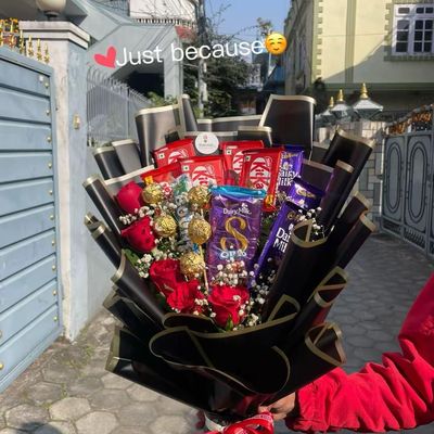 The Ultimate Chocolate & Red Rose Grand Bouquet