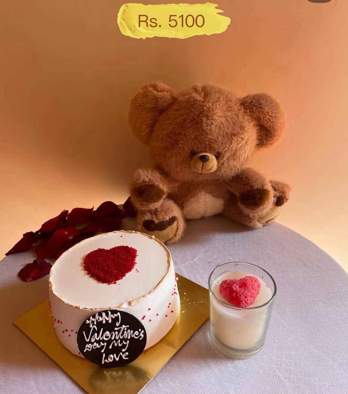 Cake flavor, bear doll design, and candle style may vary slightly depending on availability while maintaining the overall quality and value of the combo. The cake is freshly prepared and should be consumed within the recommended time. Please store the cake properly after delivery to maintain freshness and quality.
