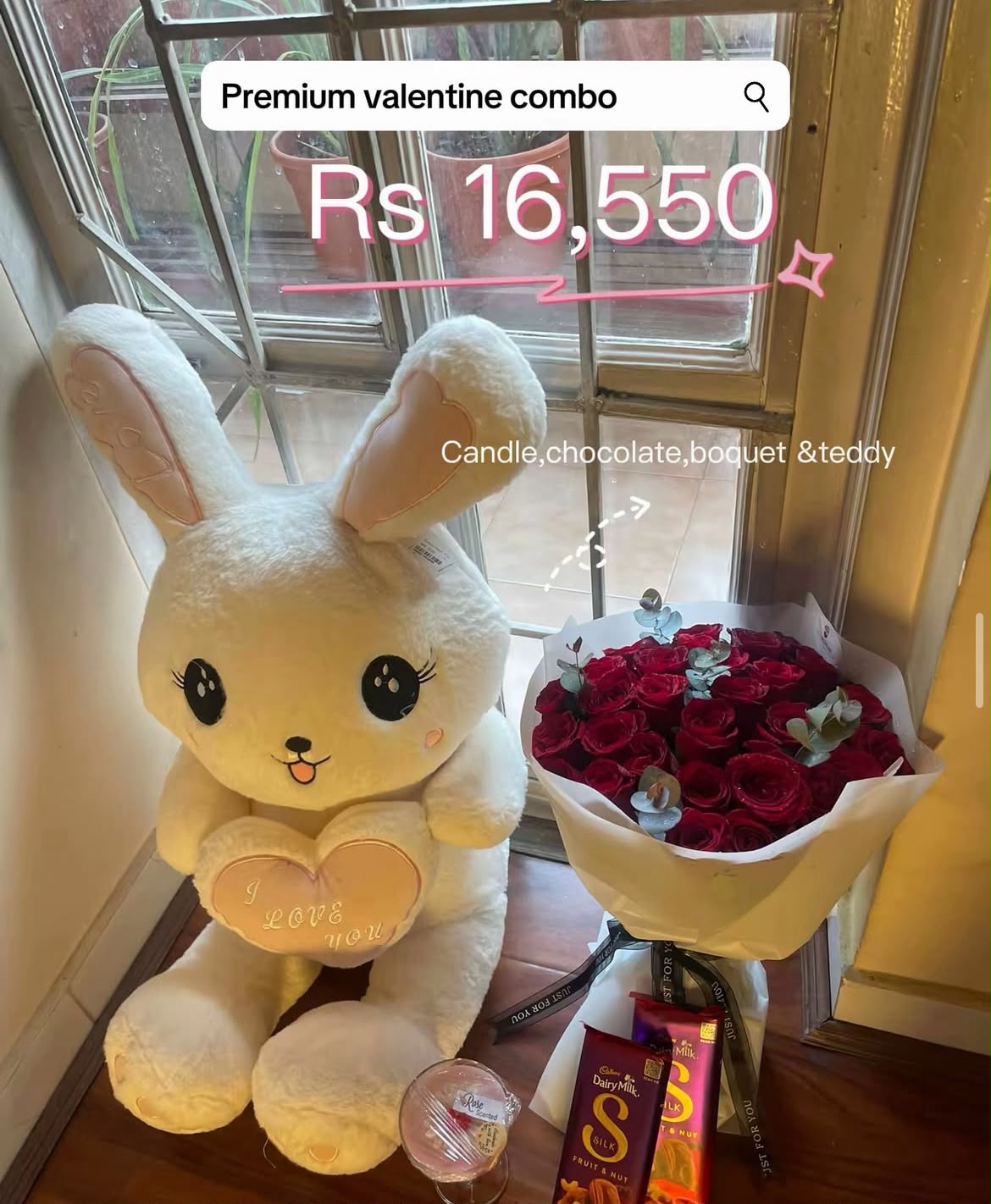 This beautiful gift combo is carefully prepared to make your special occasions more memorable. Please note that the arrangement, packaging, and decorative elements may vary slightly depending on availability, while ensuring the same quality, freshness, and overall value.