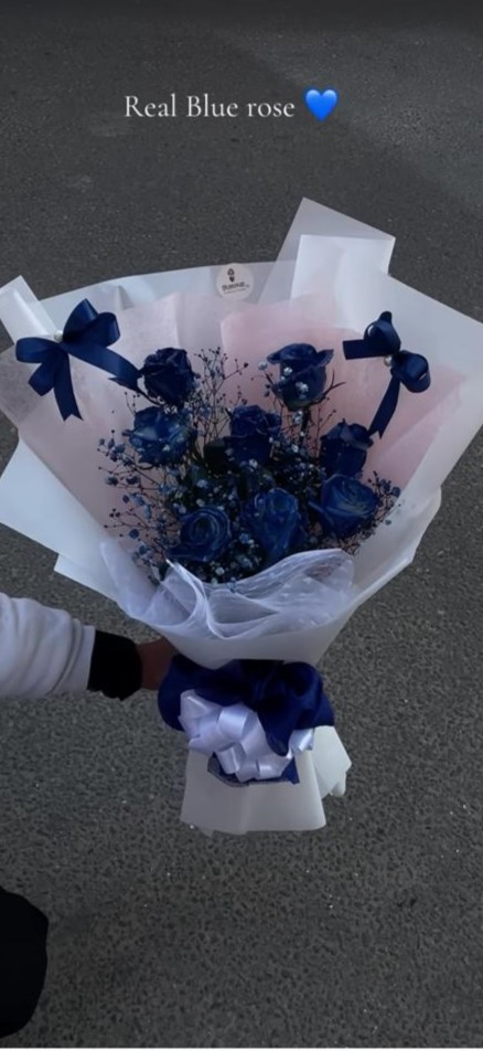 Dyed flowers are specially treated to achieve their unique color; therefore, the shade intensity may vary slightly from the product image depending on the absorption of color. As flowers are natural products, the size, bloom stage, and appearance may also vary slightly based on seasonal availability. To maintain freshness, keep the roses in clean water and away from direct sunlight and excessive heat.